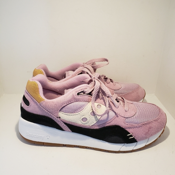 Saucony Women's Shadow 6000 Lilac Sneakers - Picture 4 of 9
